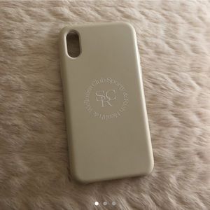 Sporty and Rich iPhone X silicone case